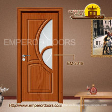 Puerta, Rumania estilo puerta HDF del PVC, puerta de cristal de PVC, puertas